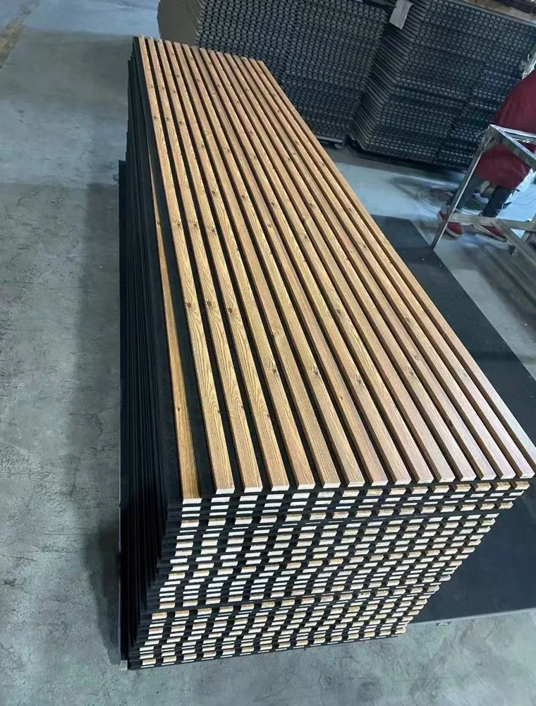 Natural Light Oak Linear Slat Acoustic Wall Panels (Bulk Pack) photo 2