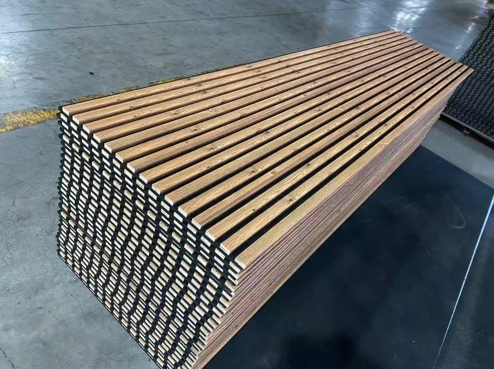 Natural Light Oak Linear Slat Acoustic Wall Panels (Bulk Pack) photo 3