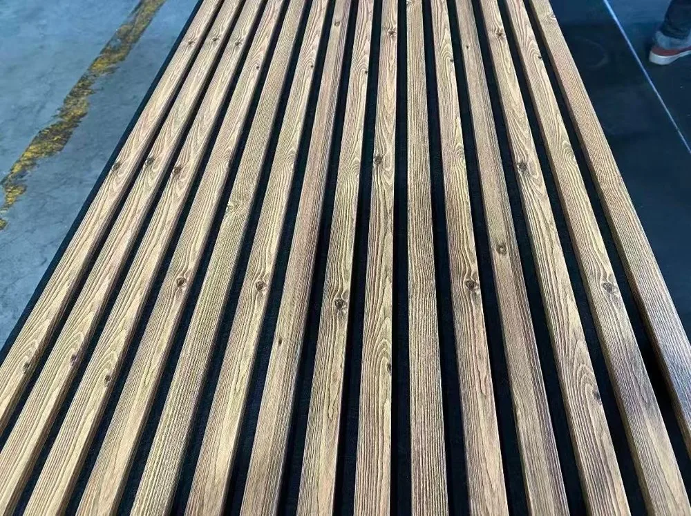Natural Light Oak Linear Slat Acoustic Wall Panels (Bulk Pack) photo 4