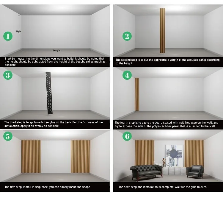 Wooden Natural Soundproofing Acoustic Panels photo 4