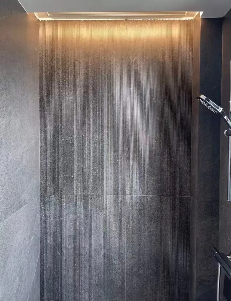 Flexible Linear Ribbed Soft Ceramic Panels – Vertical Groove Stone Cladding photo 2