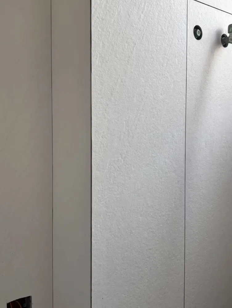 Flexible White Travertine Soft Ceramic Panels – Matte Natural Stone Texture Cladding photo 2