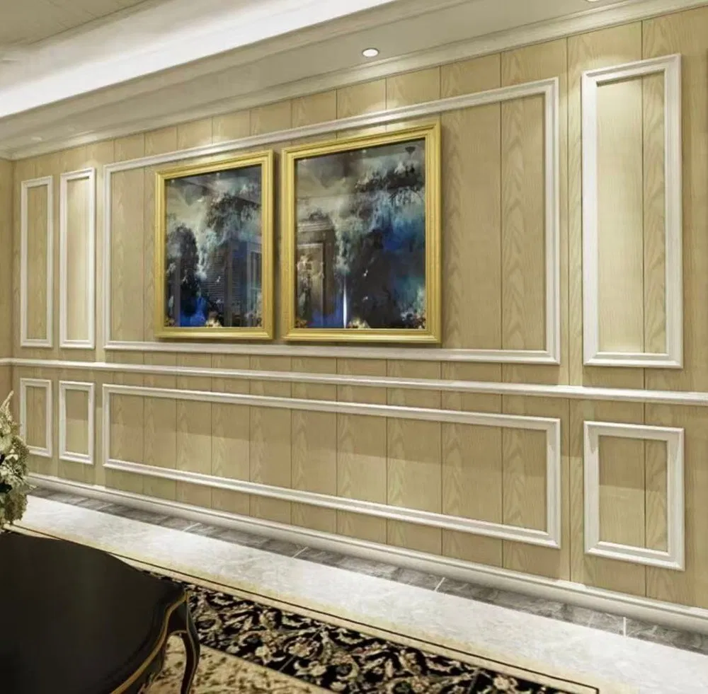 Glossy Wood-Grain PVC Wall & Ceiling Panels – Waterproof Interlocking Cladding photo 4