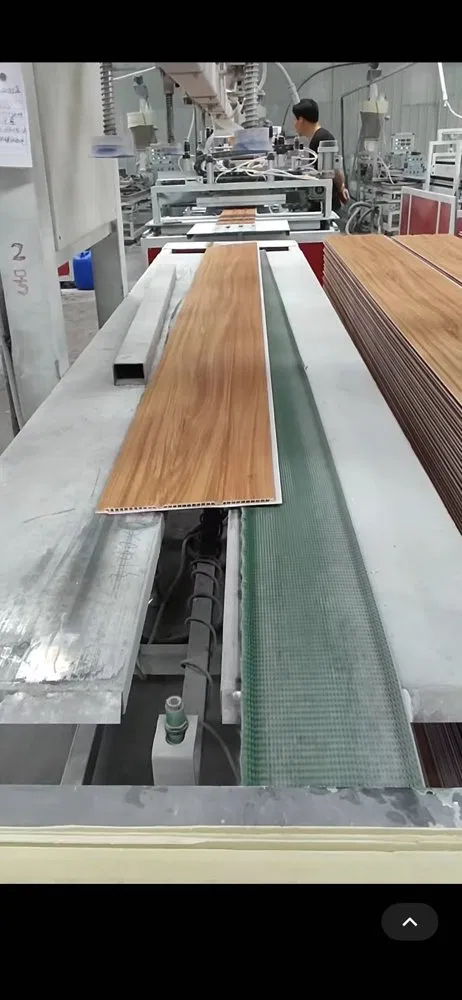 Glossy Wood-Grain PVC Wall & Ceiling Panels – Waterproof Interlocking Cladding photo 7