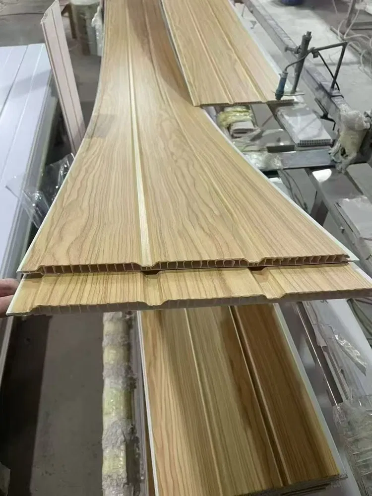 Light Oak Wood-Grain PVC Ceiling & Wall Panels – Waterproof & Easy Installation photo 3