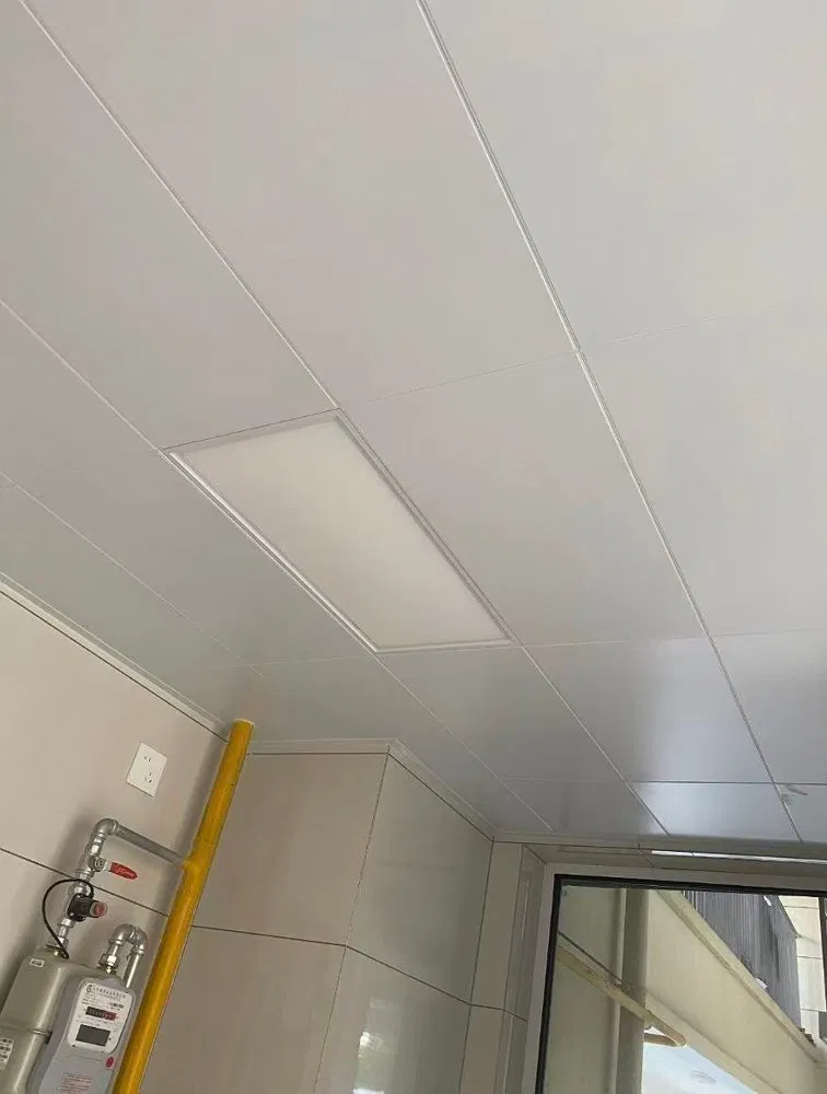 Matte White PVC Wall & Ceiling Panels – Seamless Interlocking Cladding photo 4