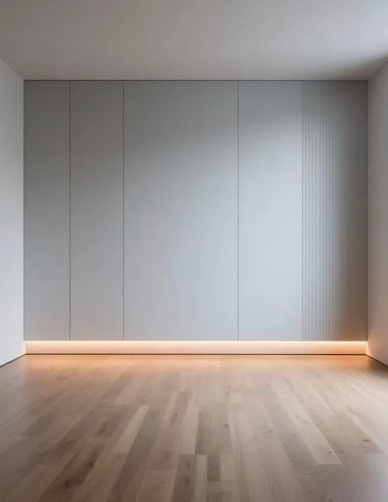 Matte White PVC Wall & Ceiling Panels – Seamless Interlocking Cladding photo 7