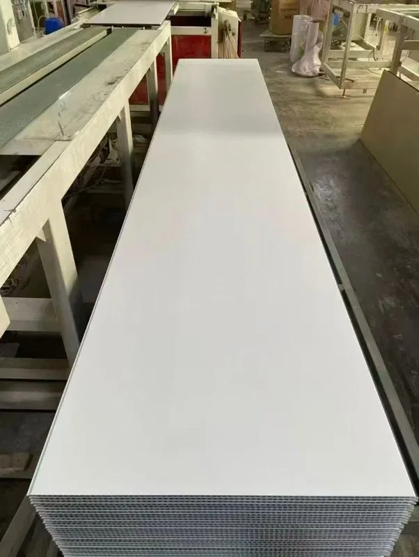 Matte White PVC Wall & Ceiling Panels – Seamless Interlocking Cladding