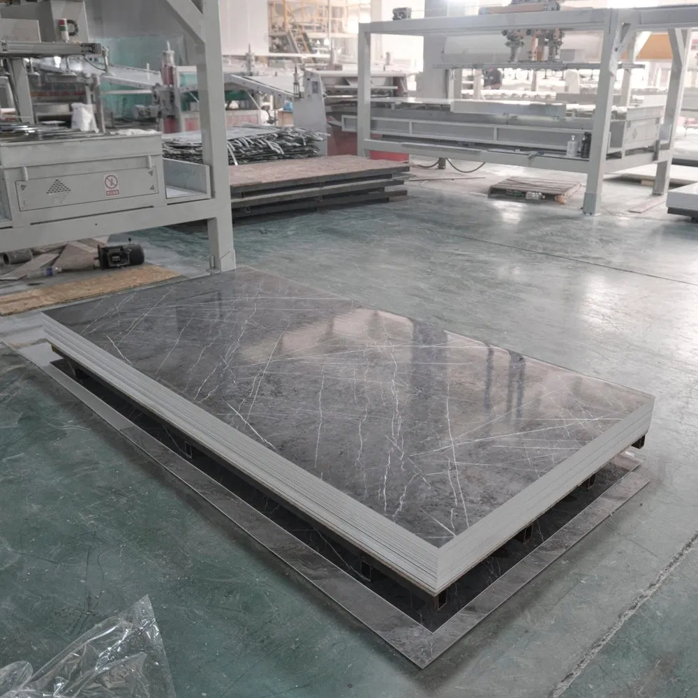 UV Marble PVC Wall Panels With Metallic Veins photo 1