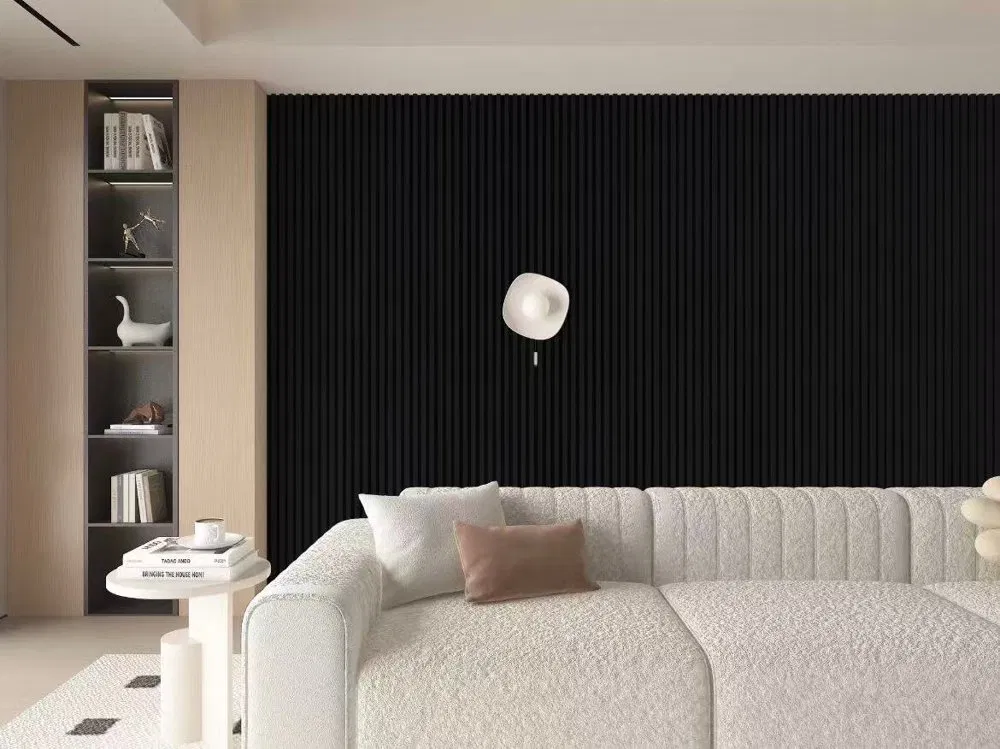 Vertical Fluted WPC Wall Panels – Modern Grooved Slat Cladding for B2B Projects photo 3